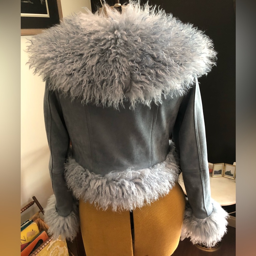 Le Lis Faux Fur Lined Jacket Size XS